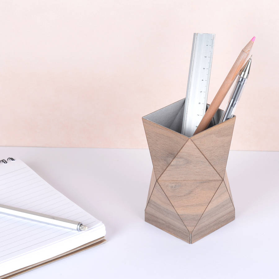 wooden pencil pot by another studio