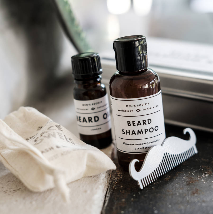 beard washing kit by men's society