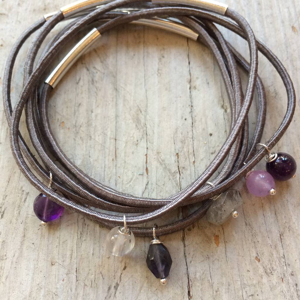 elastic charm bracelets by violette