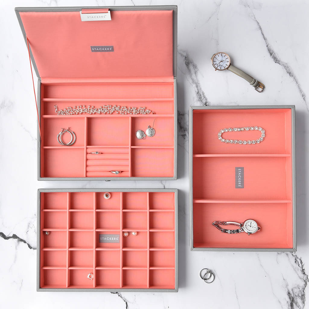 classic jewellery box by stackers