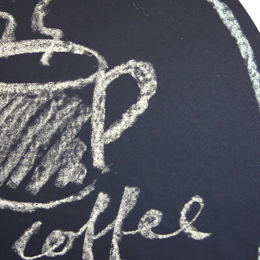 chalk board apple wall stickers by parkins interiors