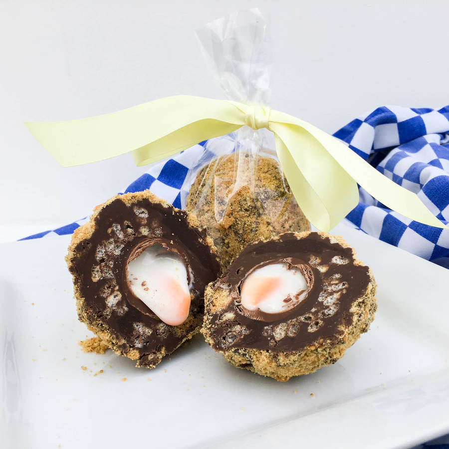 chocolate scotch egg by sweet trees