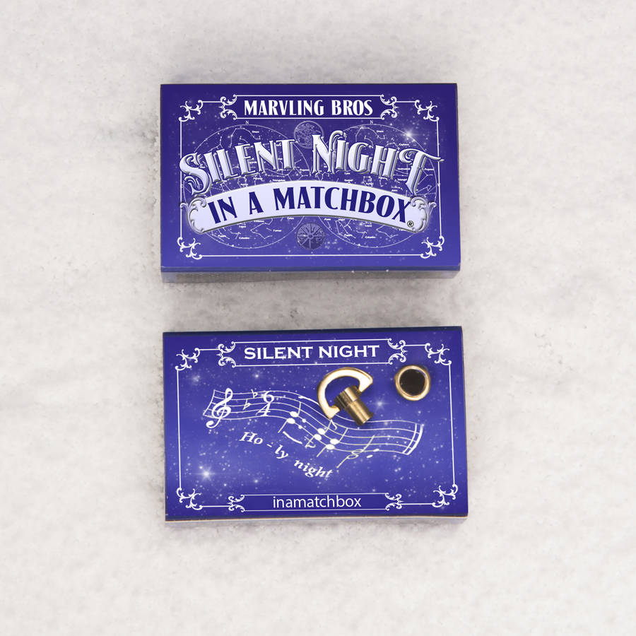 make your own christmas music box in a matchbox by marvling bros ltd
