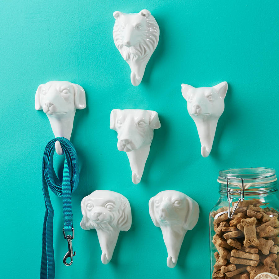 dog head wall hook by marquis & dawe