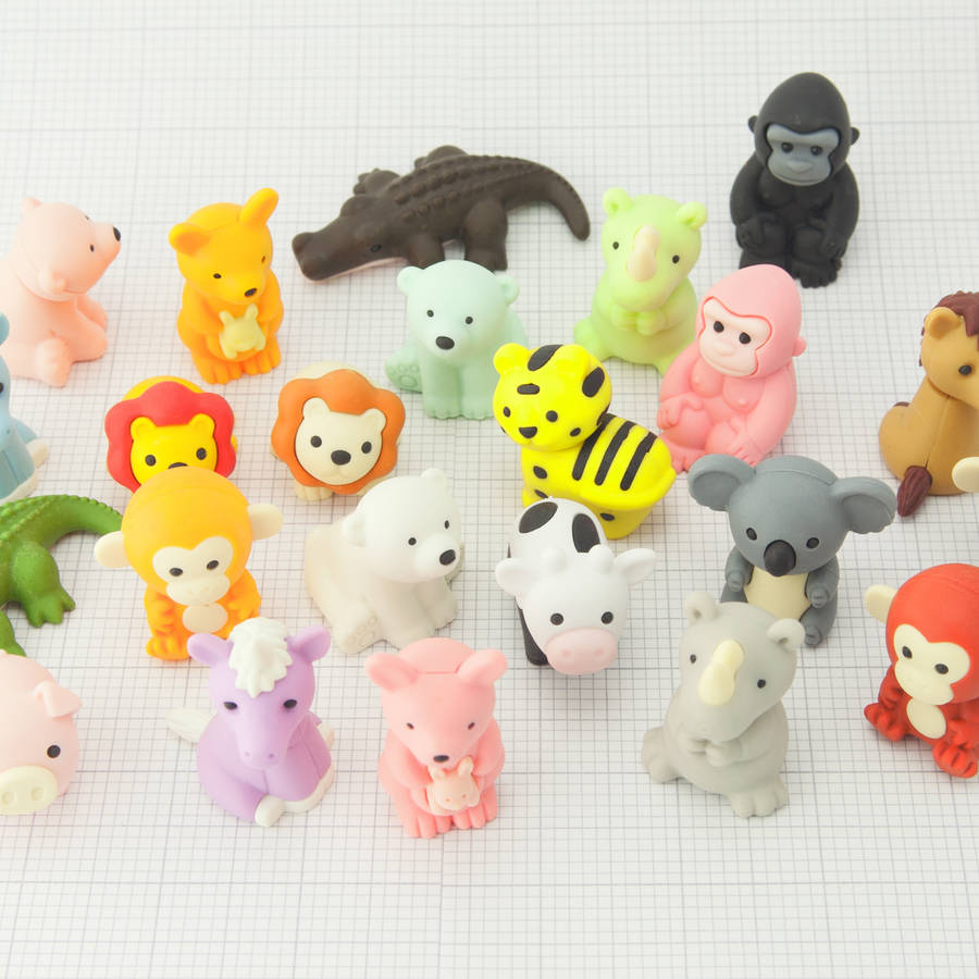 soft rubber farm animals