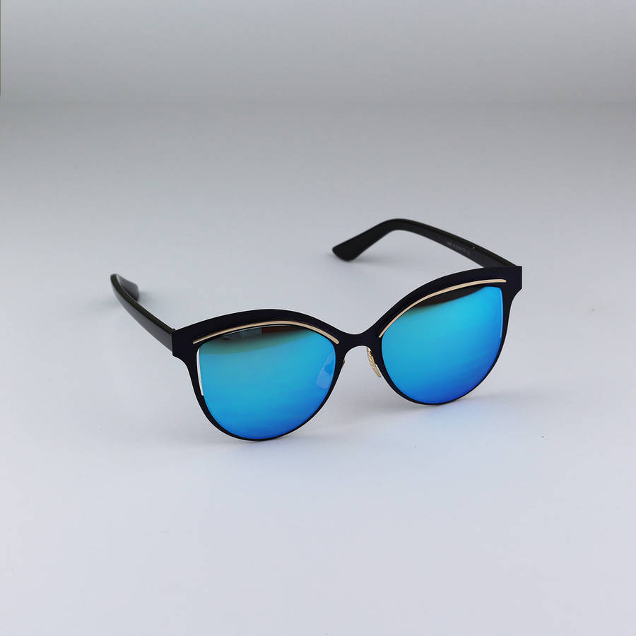 'eyebrow' framed sunglasses by studio hop