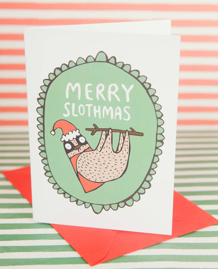 merry slothmas