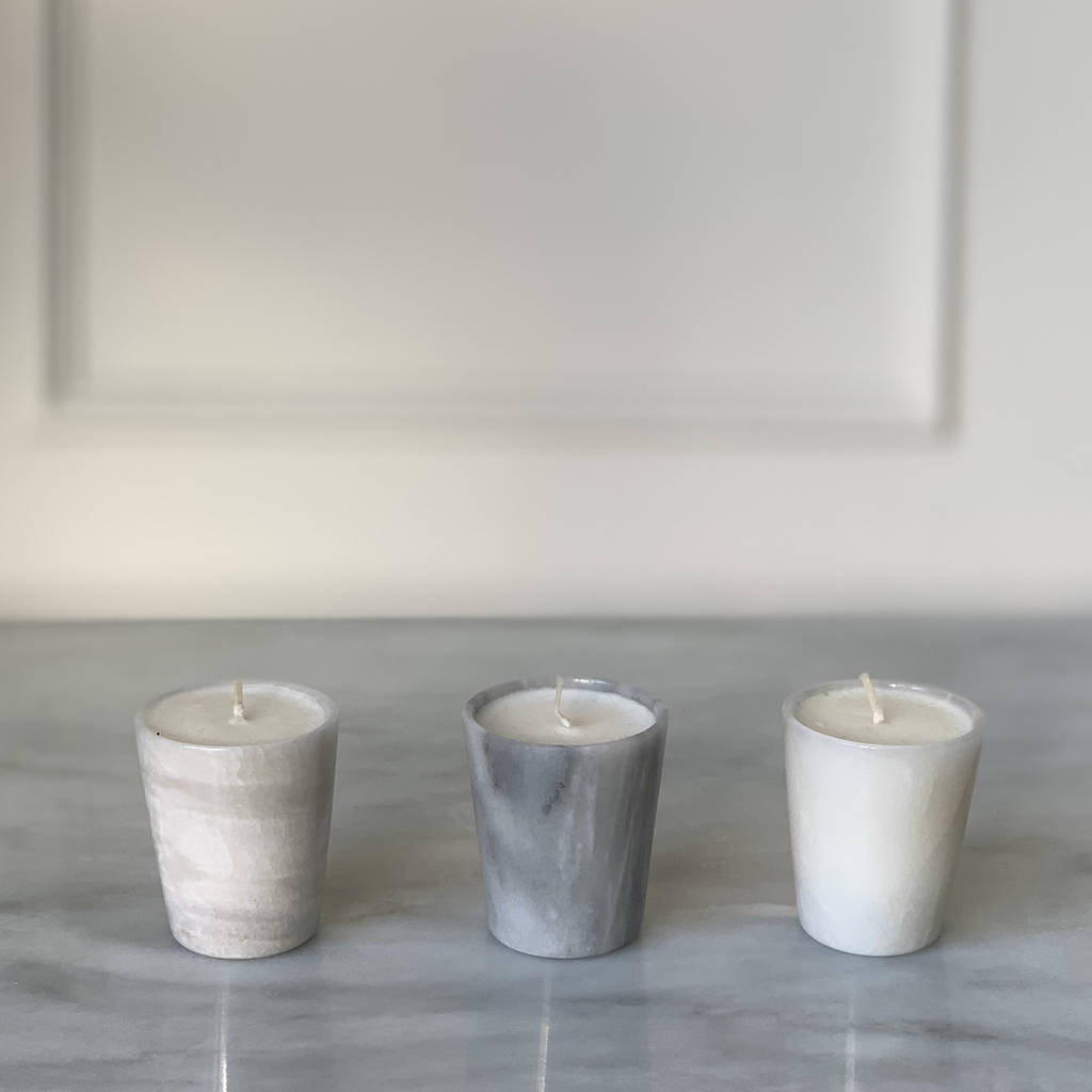 Marble Scented Candle By Marbletree Notonthehighstreet