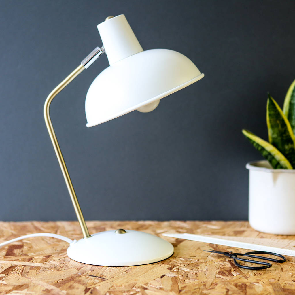 retro angle desk lamp by berylune