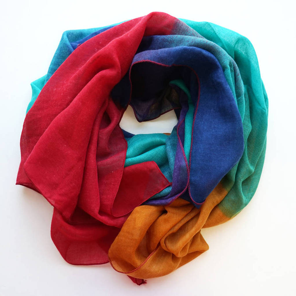 personalised monogram scarf by sparks clothing | notonthehighstreet.com
