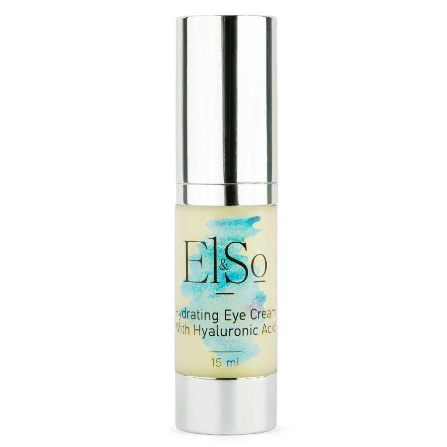hydrating eye cream with hyaluronic acid by el&so