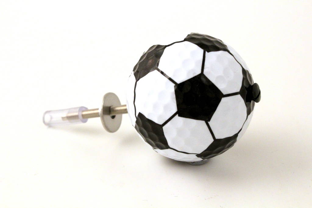 sports ball cupboard knobs set of six by candy queen designs