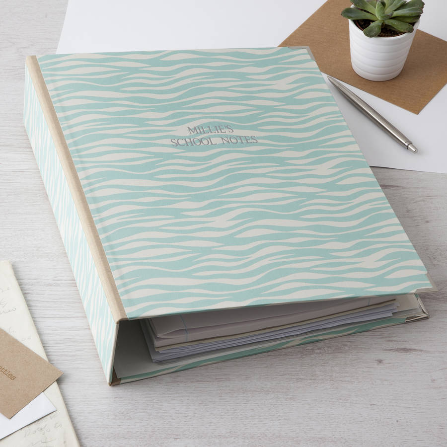 decorative lever arch file by harris & jones