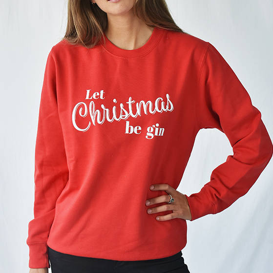 gin christmas tshirt