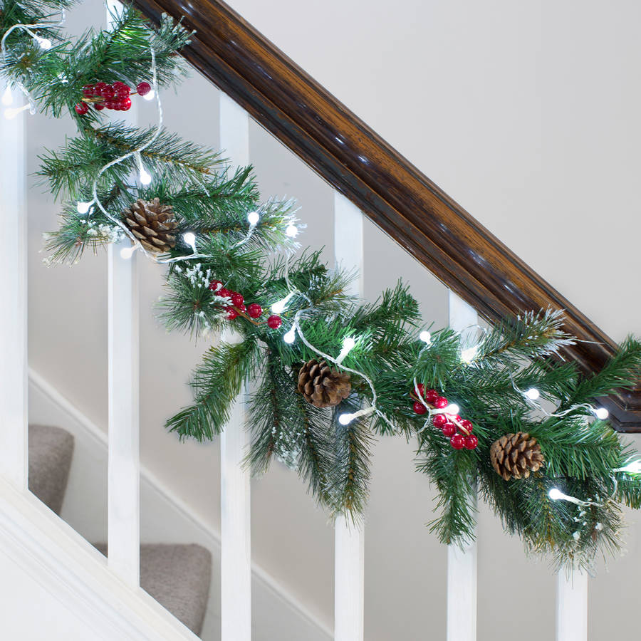 40 white berry lights by lights4fun notonthehighstreet com 40 white berry lights by lights4fun notonthehighstreet com