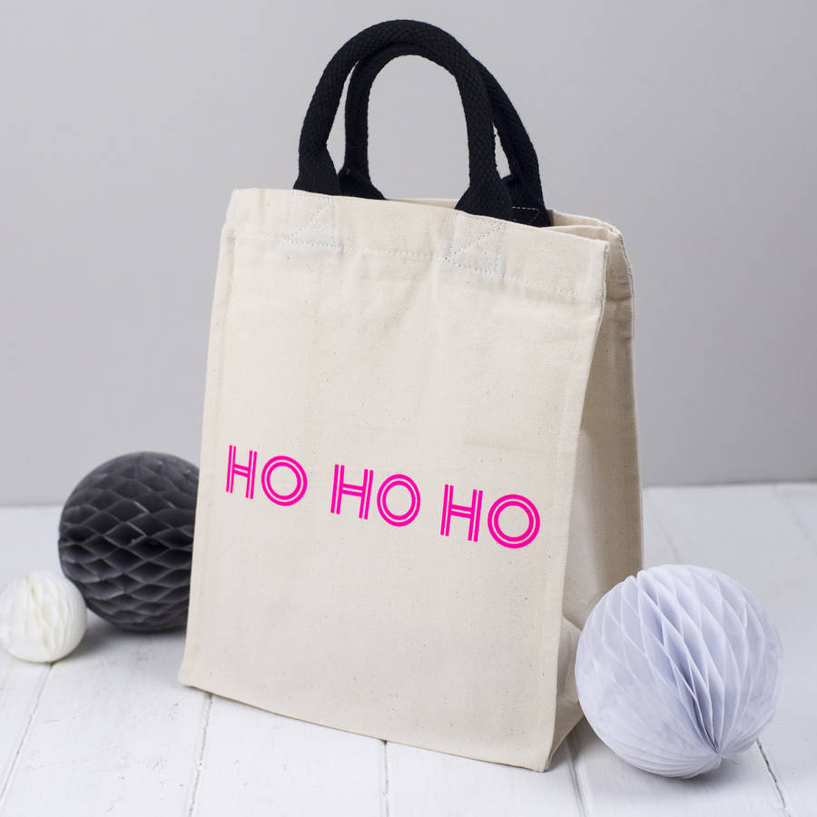 christmas gift bag ho ho ho by we are scamp