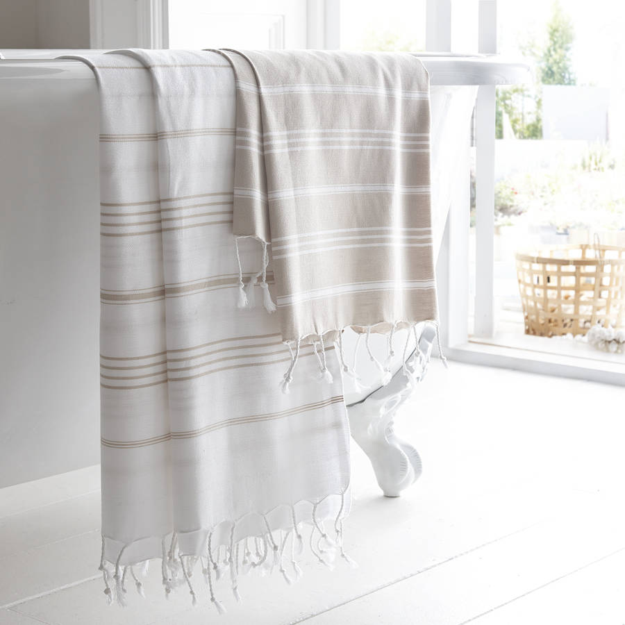 hammam bathroom towel by koko blossom