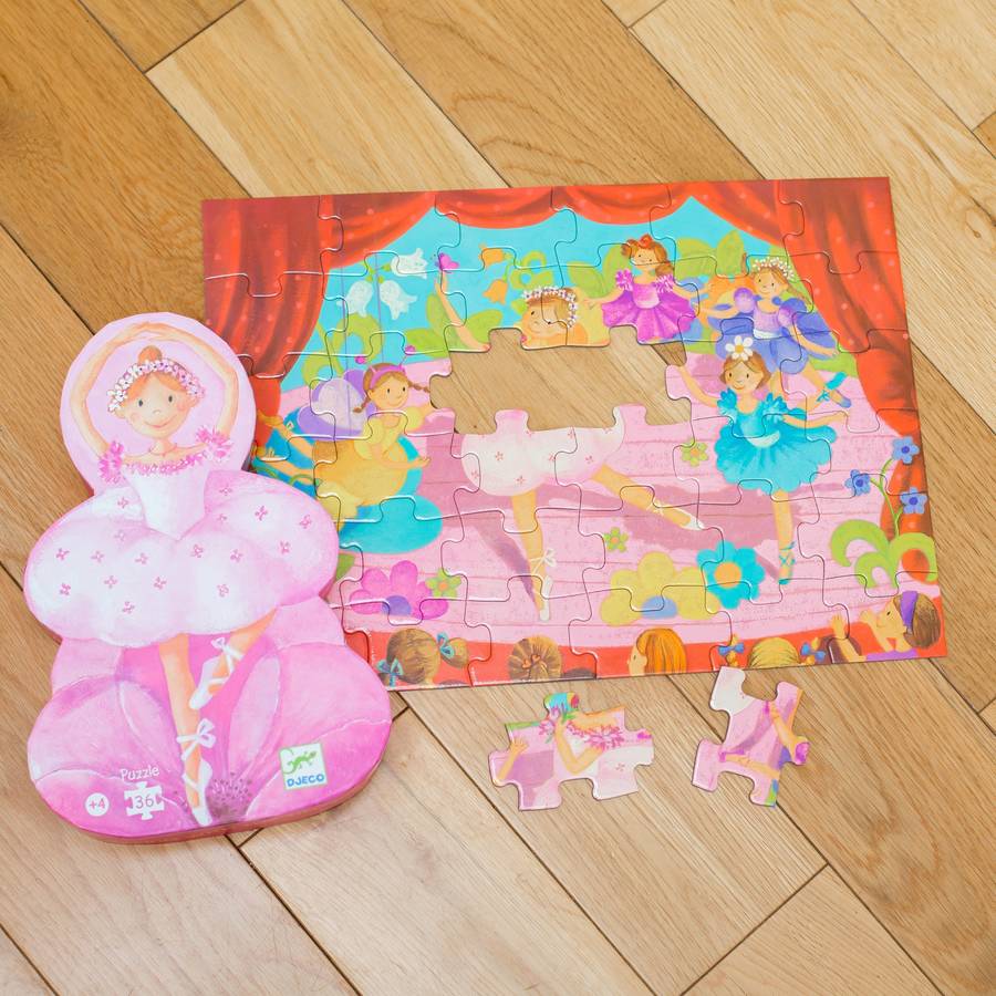 girl's jigsaw puzzles by harmony at home children's eco boutique