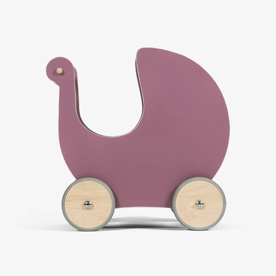 wooden pram toys