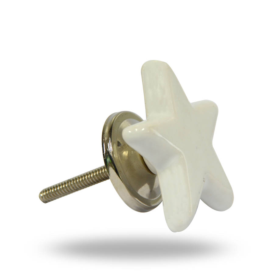 ceramic star knobs by trincaferro