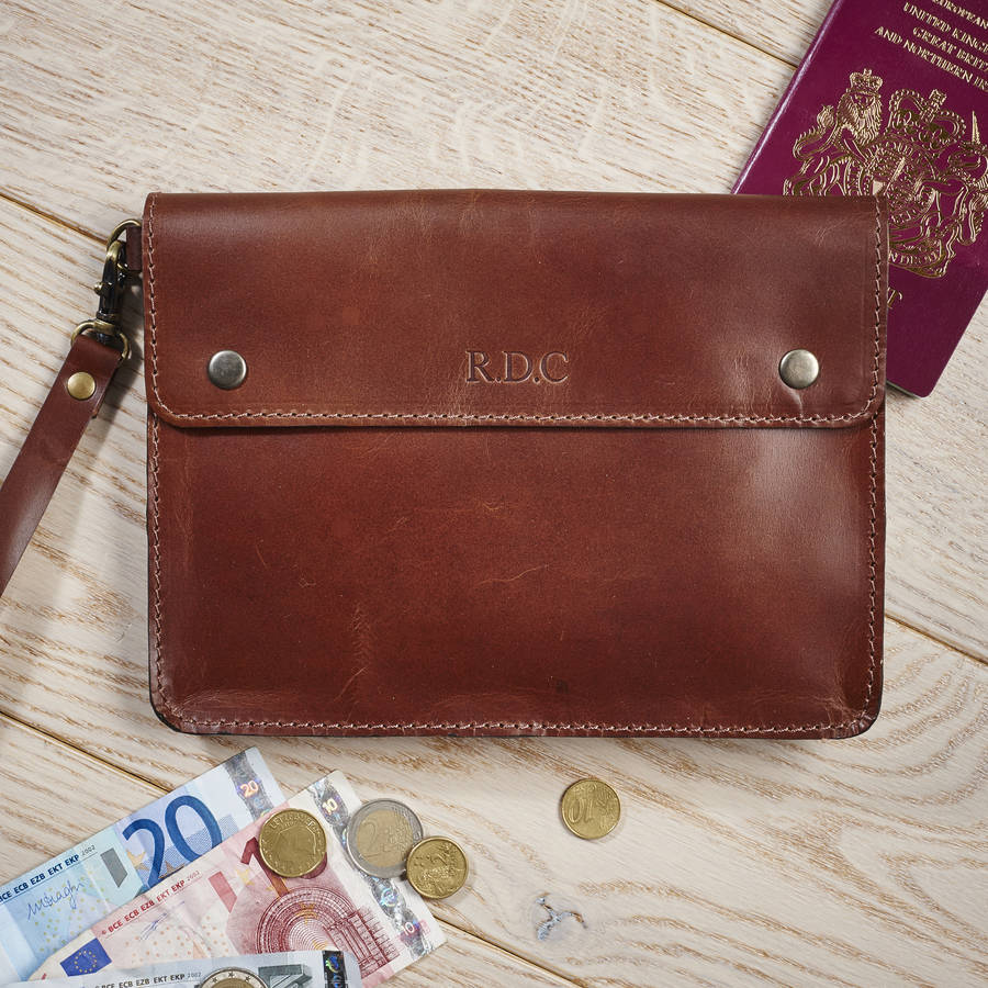 family leather travel wallet by vida vida