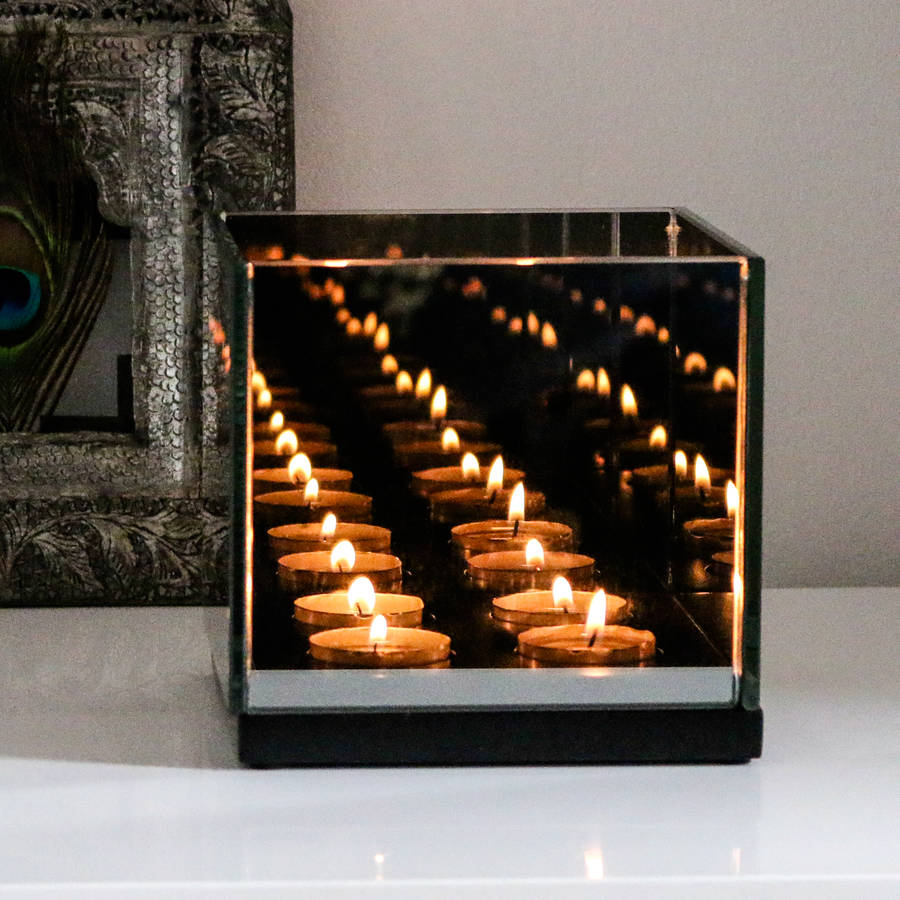 reflection candle holder, quartet by bonnie and bell
