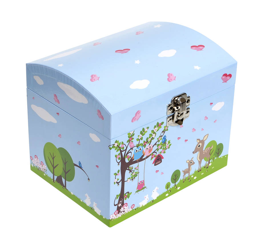 woodland themed toy box