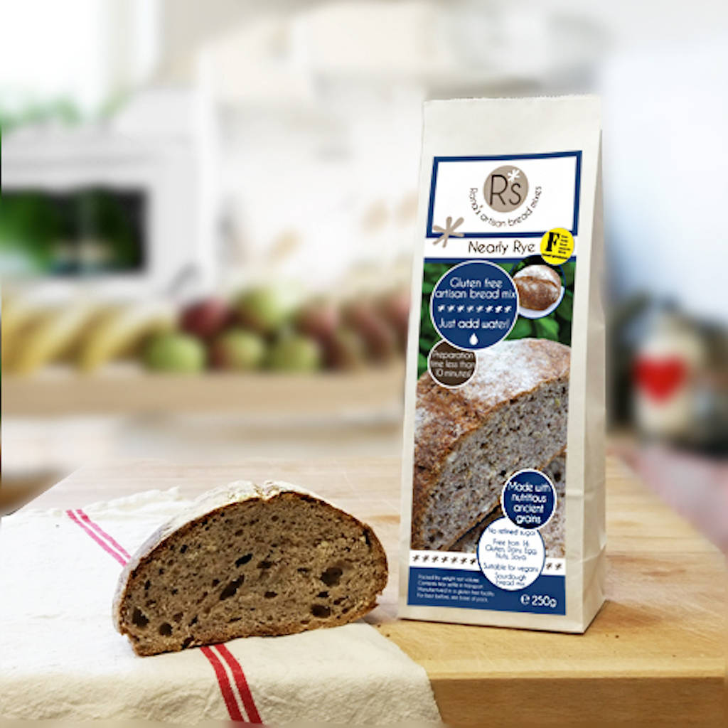 gluten free sourdough bread mixes by rana's artisan bakery