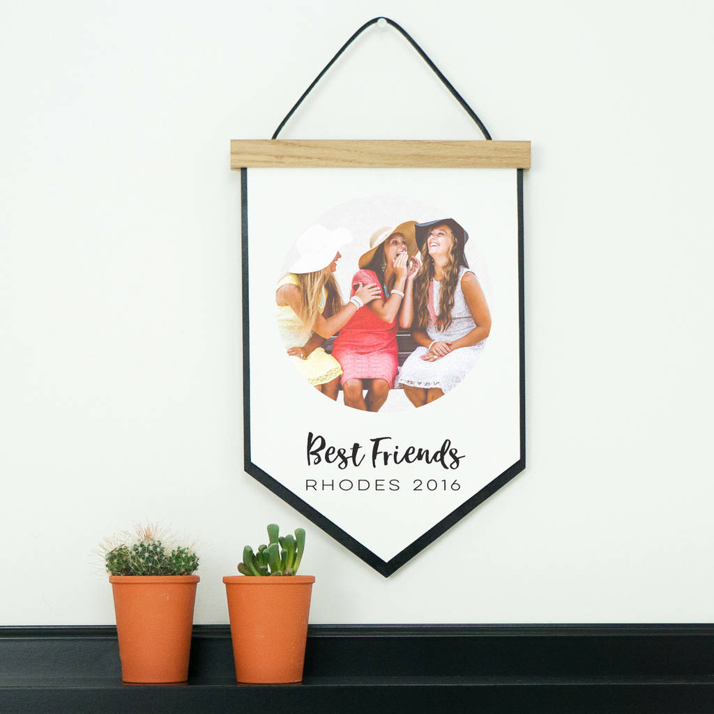 'best friends' favourite photo hanging wall decor by snuggledust