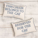 reserved paws off cushion