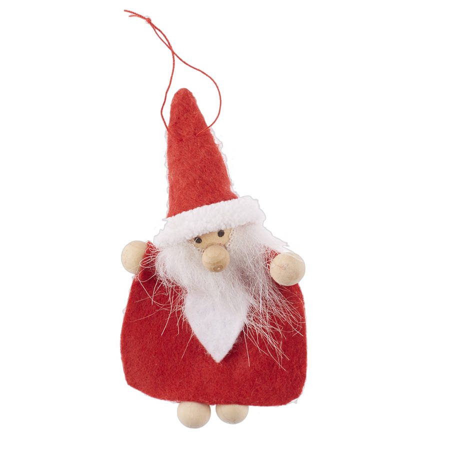 nordic mini santa christmas decoration by the christmas nordic mini santa christmas decoration by the christmas