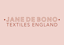 Jane de Bono Textiles England