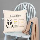 personalised animal cushion