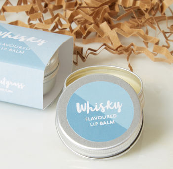 Whisky Scotch Flavour Lip Balm By Coconutgrass | Notonthehighstreet.com