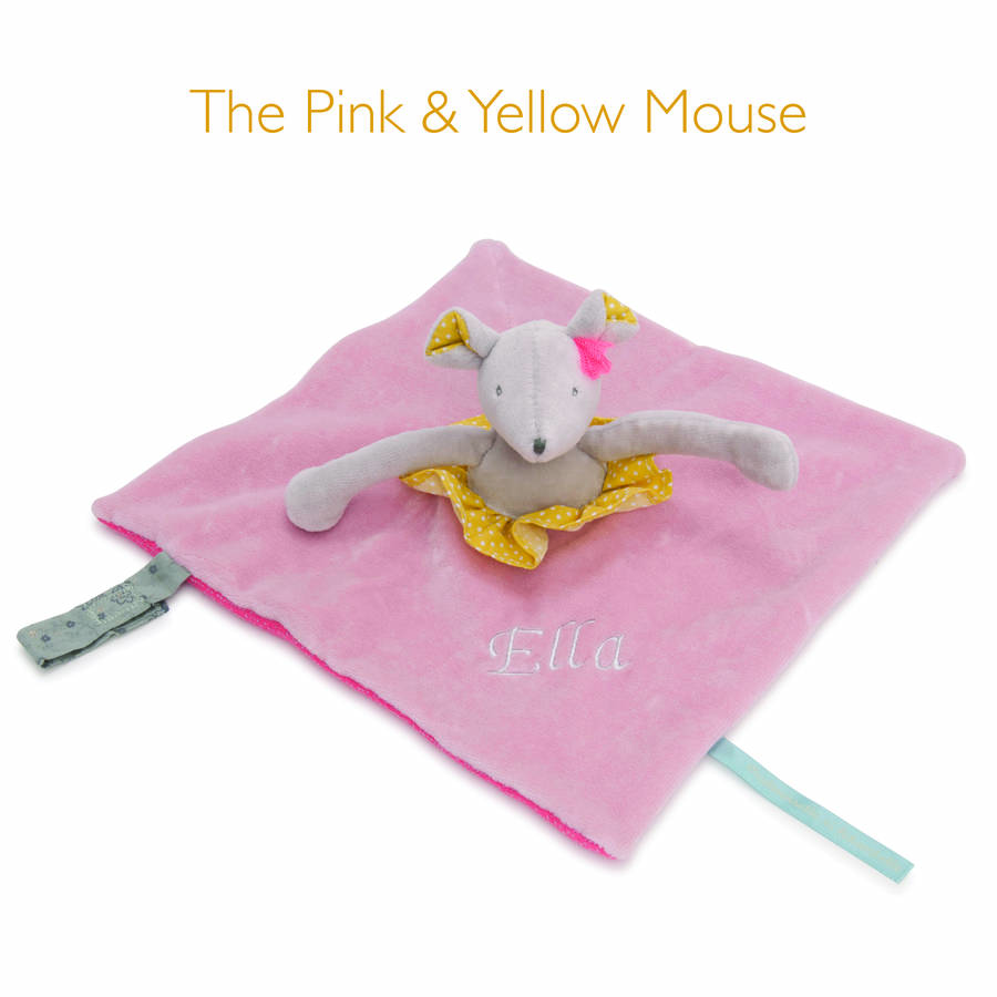 baby's personalised embroidered gift set by home by merci maman