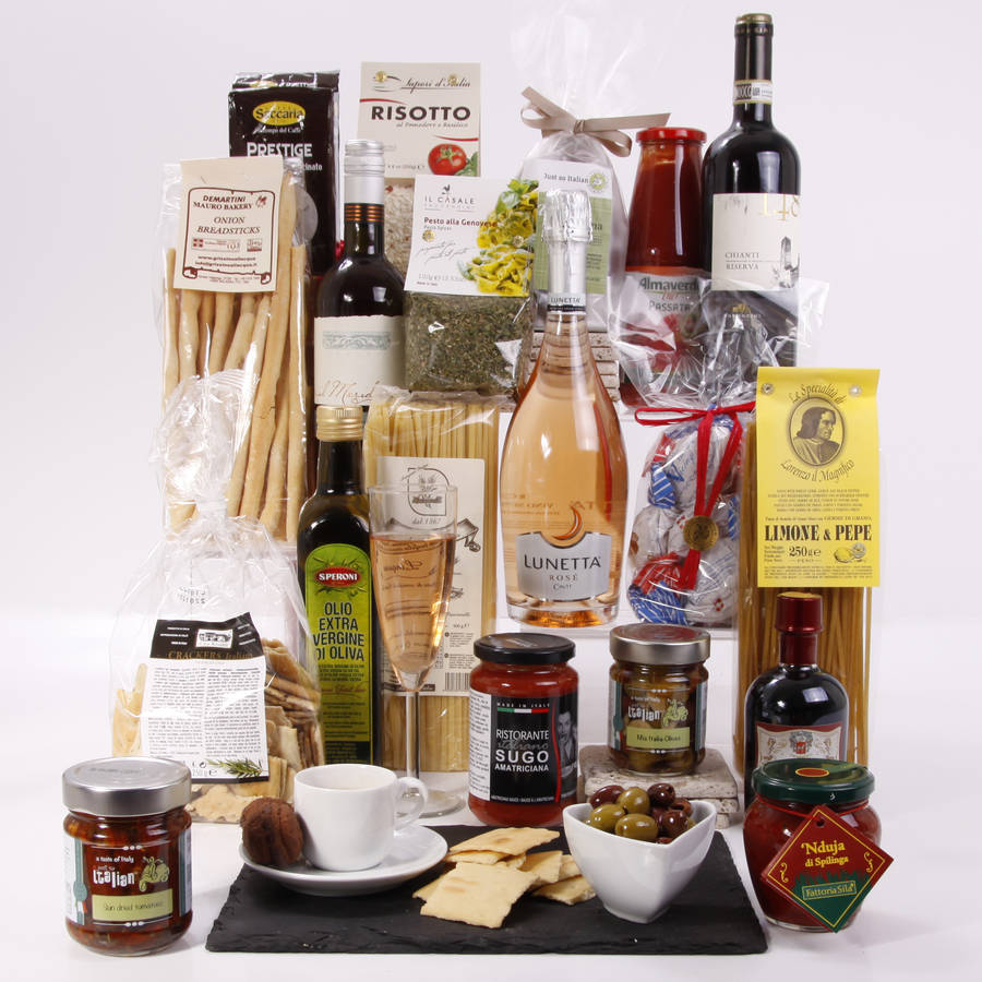 il sorriso hamper for the italian food and wine lover by just so