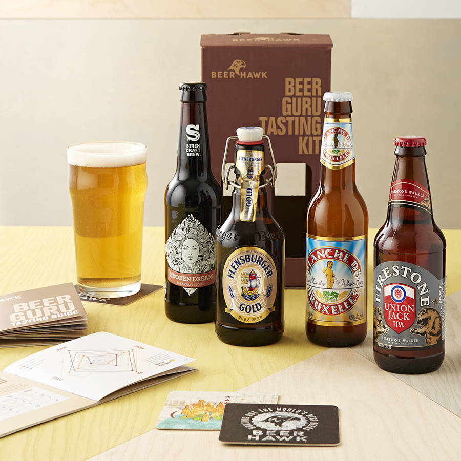 beer guru tasting kit by beer hawk