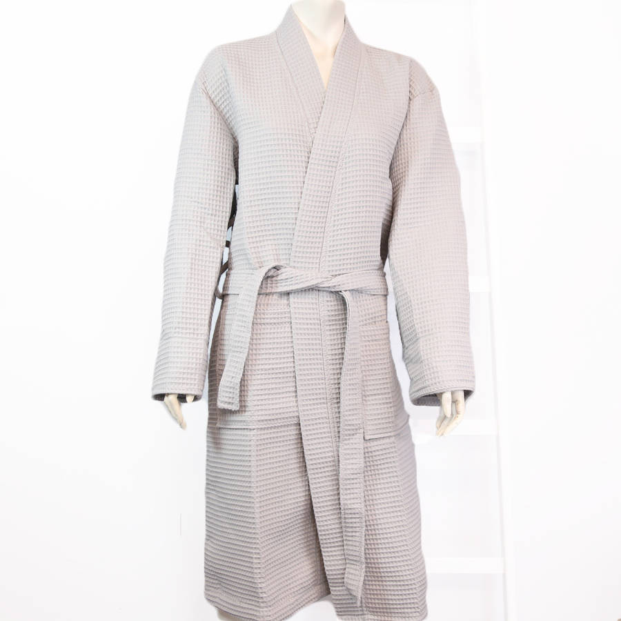 personalised waffle robe