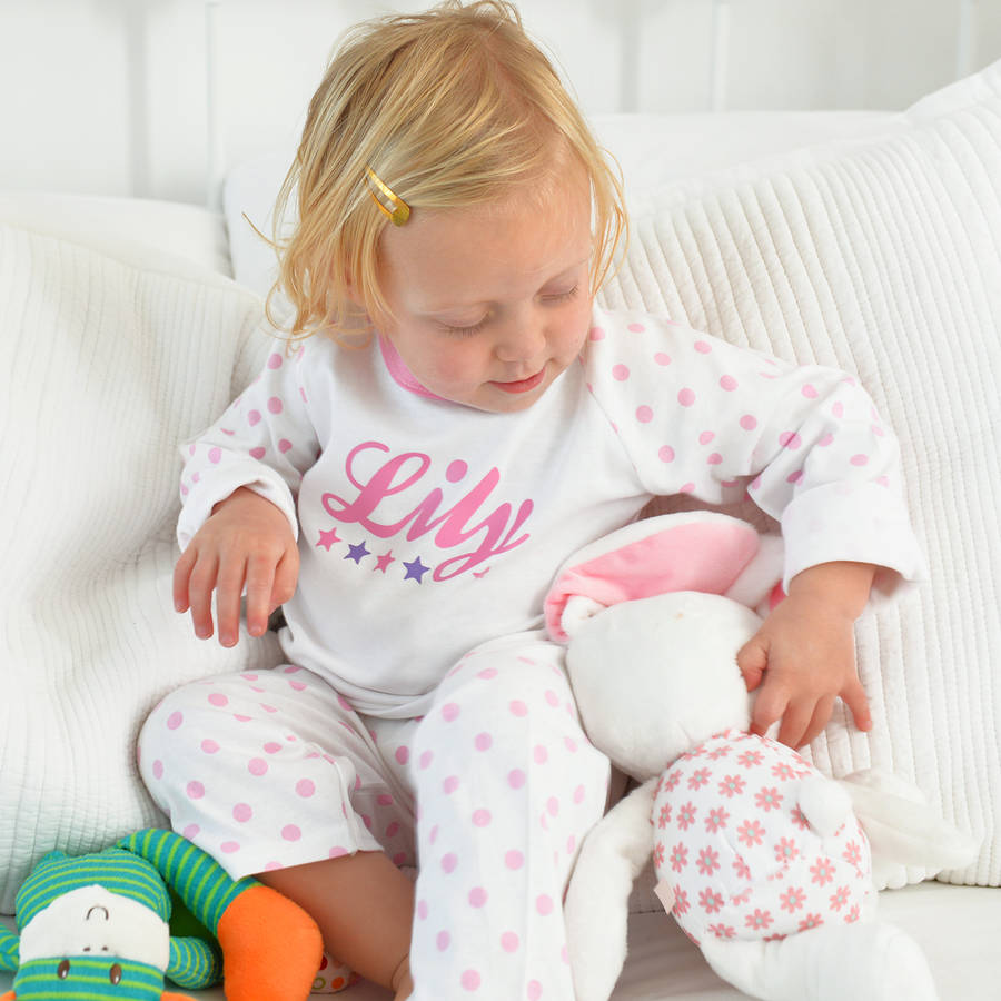 polka dot pyjama bottoms