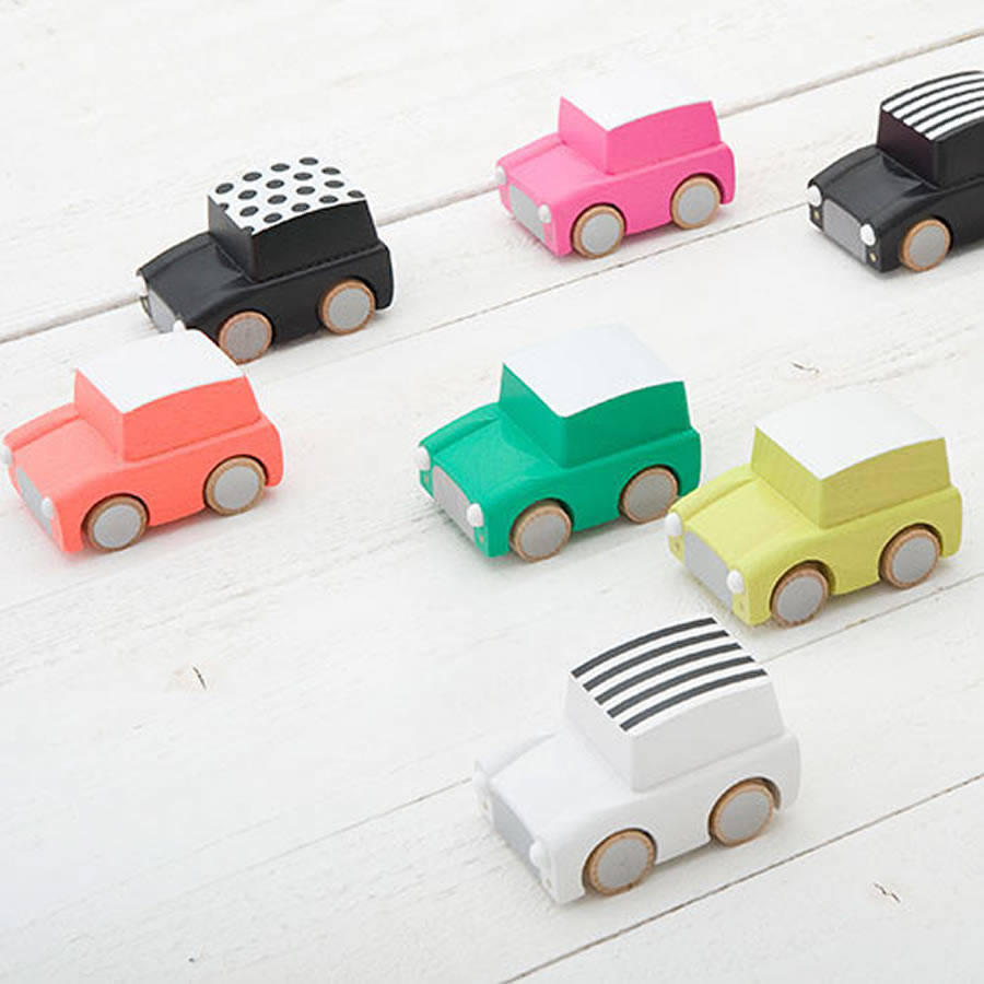wooden pull back toys