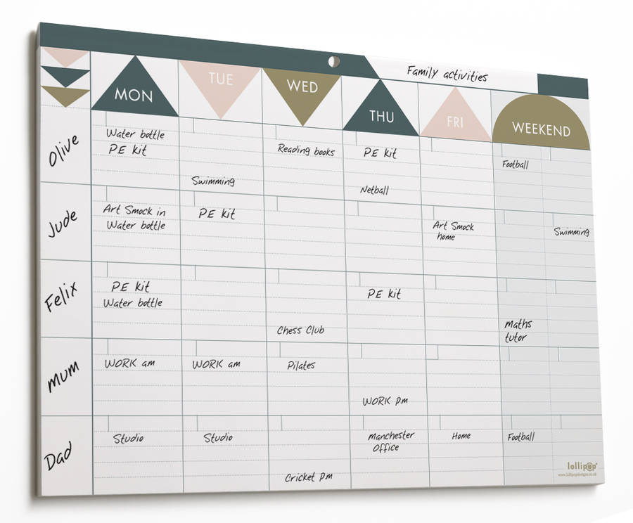 weekly-planner-pad-matt-gold-by-lollipop-designs-notonthehighstreet