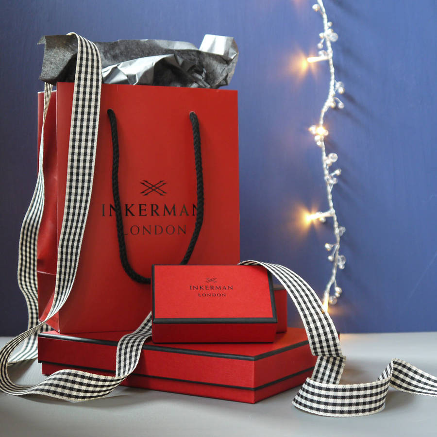 initial pint glass tankard by inkerman london