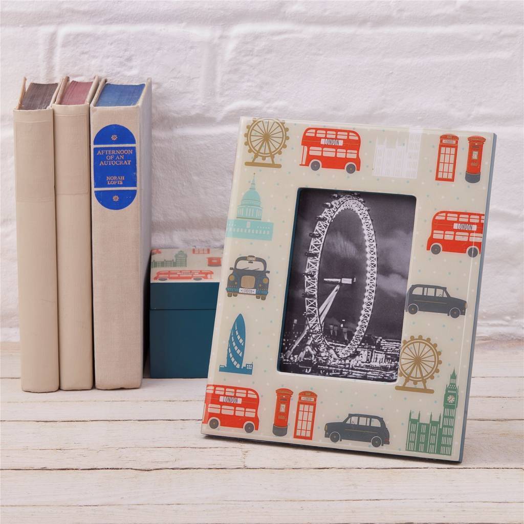 london landmark picture frame by the contemporary home