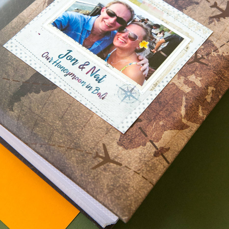 personalised pop out photo album in box