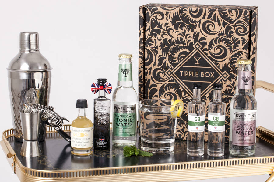 gin cocktail kit by tipple box
