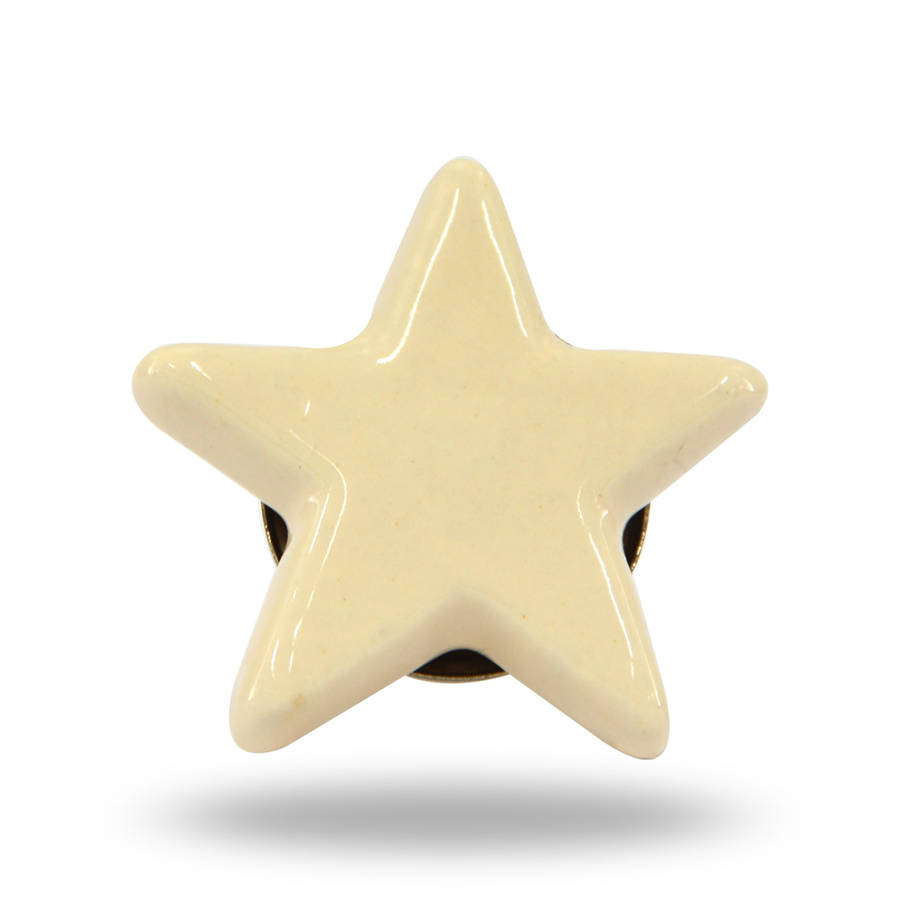 ceramic star knobs by trincaferro