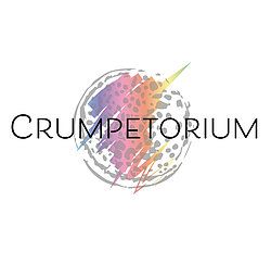 crumpetorium logo, handmade artisan crumpets