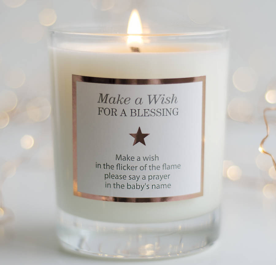 Make A Wish For A Blessing Candle By Make A Wish Candle Company 