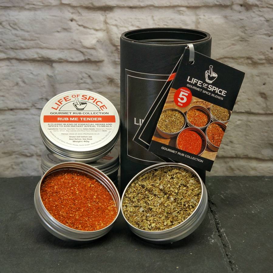 gourmet rubs gift collection by life of spice