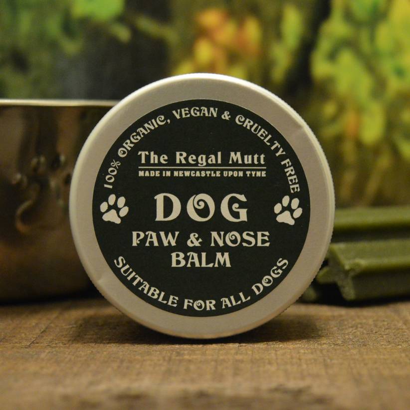 certified organic paw and nose balm handmade for dogs by good day